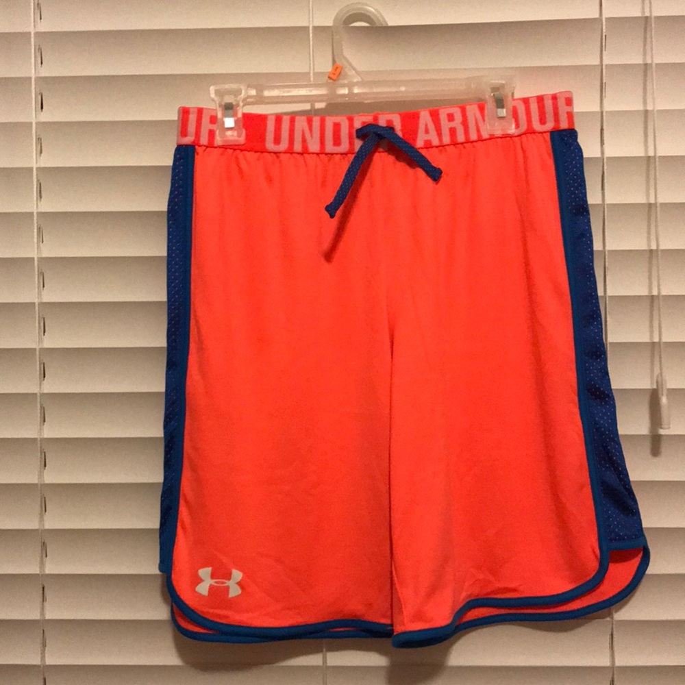 Girls basketball under armour shorts